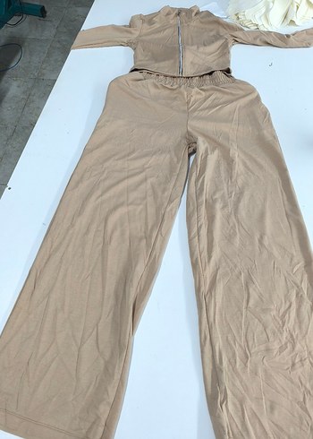 Bej Keten Salaş Kadın takım - Görsel 3