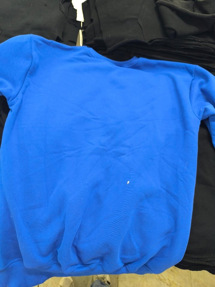 Mavi Baskılı Erkek Sweatshirt - Görsel 3