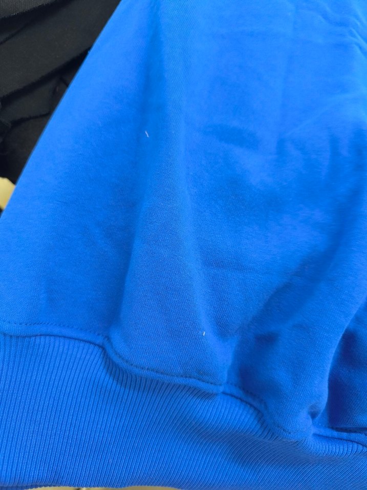 Mavi Baskılı Erkek Sweatshirt - Görsel 4