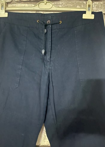 Siyah Kadın Denim Eşofman Altı - Görsel 5