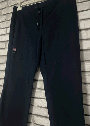 Siyah Kadın Denim Eşofman Altı - Görsel 3