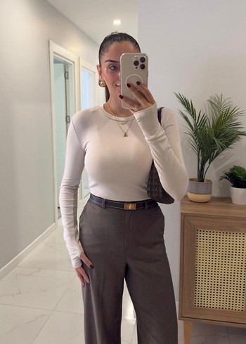 oysho parmak geçmeli badi - Görsel 2