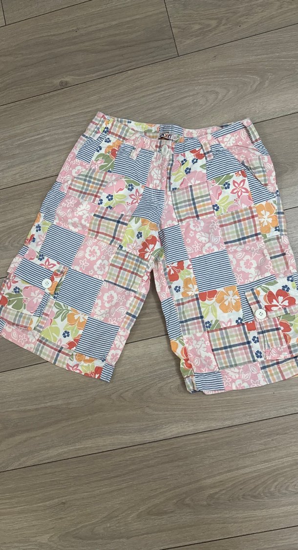 Oxxo marka Bohem Çok Renkli Düğmeli cepli Şort %100 pamuk - Görsel 2