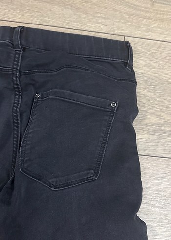 Kadın Siyah Denim Pantolon - Görsel 12