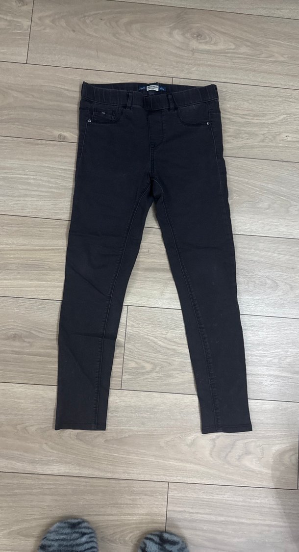 Kadın Siyah Denim Pantolon - Görsel 2