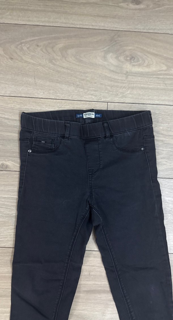 Kadın Siyah Denim Pantolon - Görsel 3