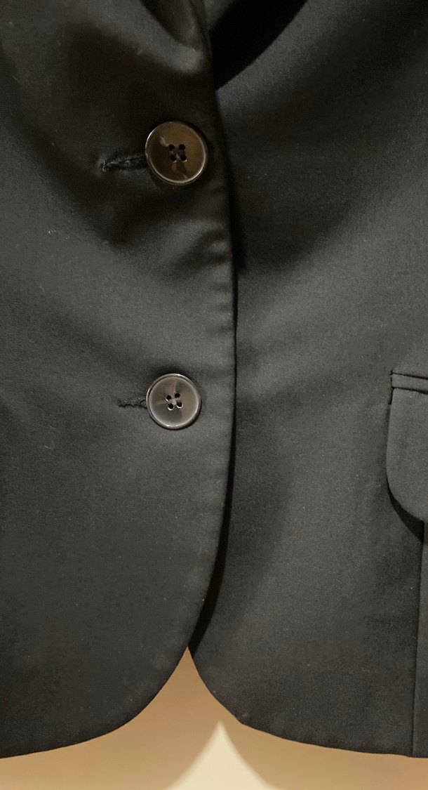 Siyah Kadın Klasik Ofis Blazer Ceket - Görsel 2