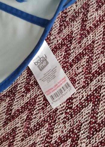 Bebek Önlüğü Uzun Kollu - Görsel 2