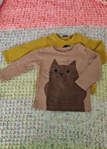 Sarı Baskılı Erkek Çocuk Sweatshirt 12 adet - Görsel 4