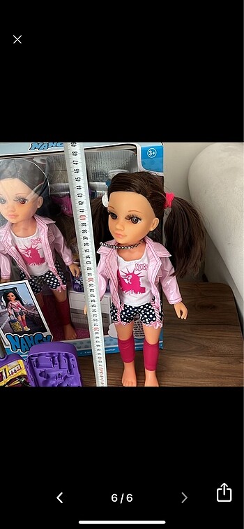 Beden Renk Nancy bebek sıfır kutulu açılmış olan kızımın size sıfırı gelece