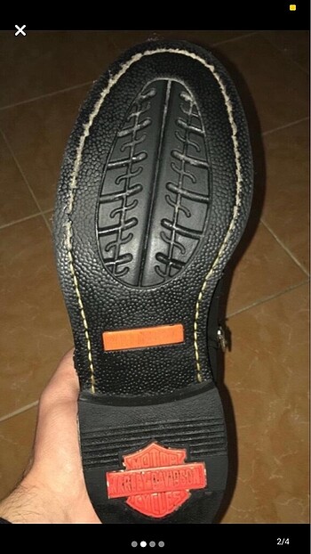 40 Beden siyah Renk Harley temiz bot