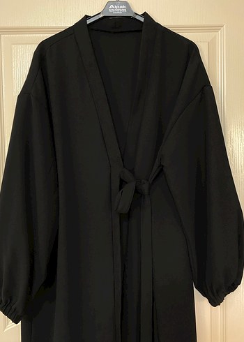 Yandan bağlamalı kimono - Görsel 7