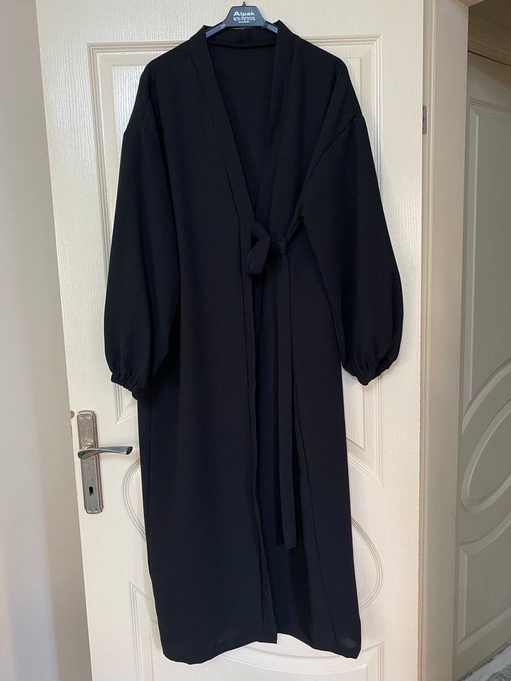 Yandan bağlamalı kimono - Görsel 3