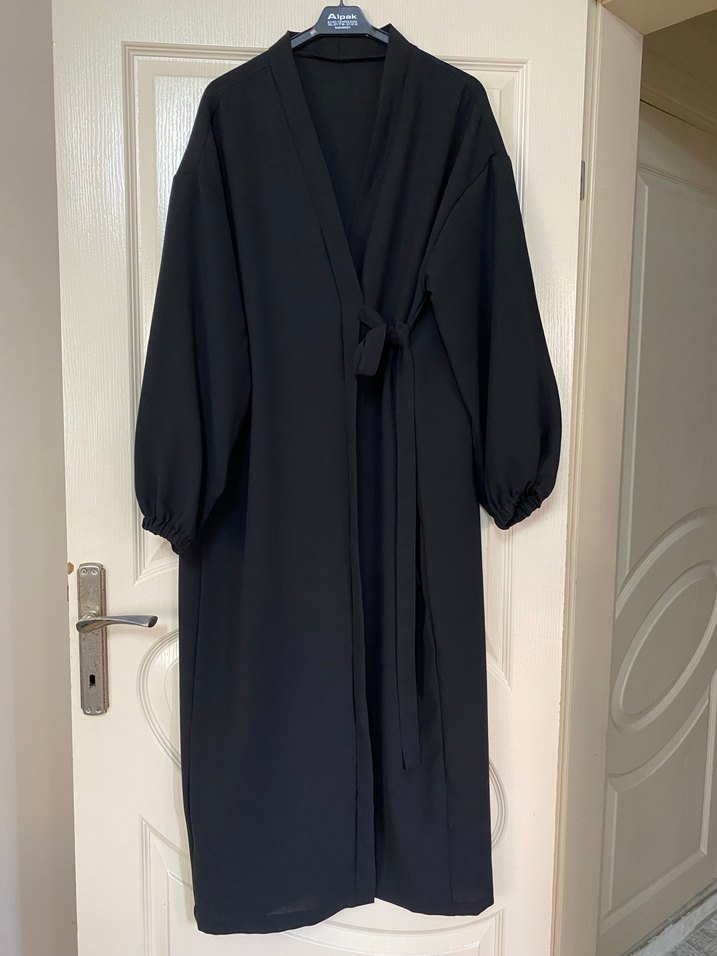 Yandan bağlamalı kimono - Görsel 4