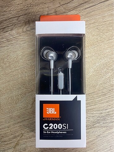 JBL C200SI kulaklık ORJİNAL sıfır griy