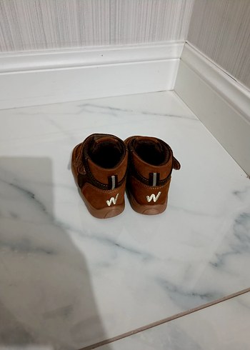 Erkek Bebek Kahverengi Süet İlk Adım Ayakkabısı.. - Görsel 5