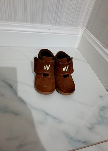 Erkek Bebek Kahverengi Süet İlk Adım Ayakkabısı.. - Görsel 7