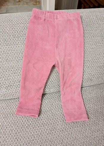 Kız Çocuk Pembe Polar Tayt - Görsel 5