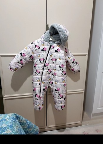 Kız Bebek Kalın Kar Tulumu - Görsel 2