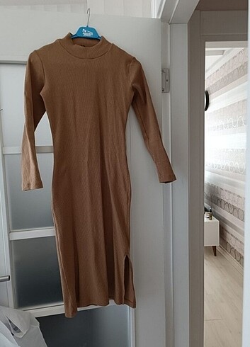 Camel Milla örme  elbise S- M uyumlu ... - Görsel 2