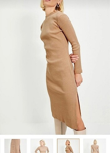 Milla 38 beden uyumlu örme elbise  pişman olmazsınız  - Görsel 2