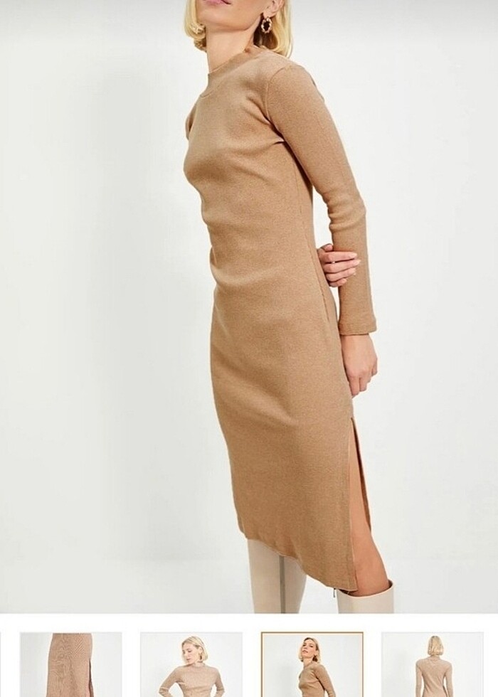 Milla 38 beden uyumlu örme elbise  pişman olmazsınız  - Görsel 2