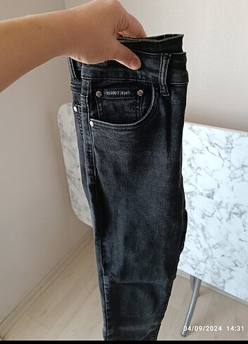 s Beden gri Renk SİYAH JEANS