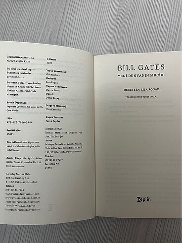  Beden Bill Gates Yeni Dünyanın Mucidi