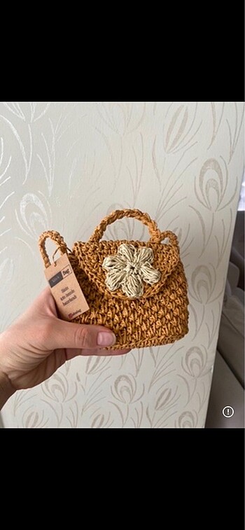 Zara çocuk hasır çanta