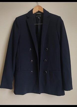 Mango lacivert blazer 
