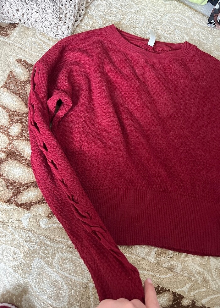 Kırmızı bluz - Görsel 2