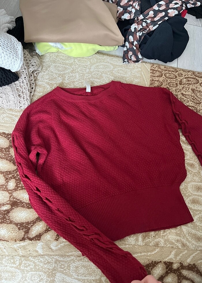 Kırmızı bluz - Görsel 3