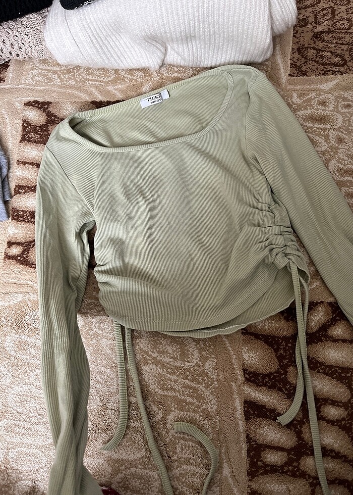 Yeşil bluz - Görsel 2