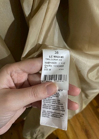 38 Beden camel Renk Trençkot