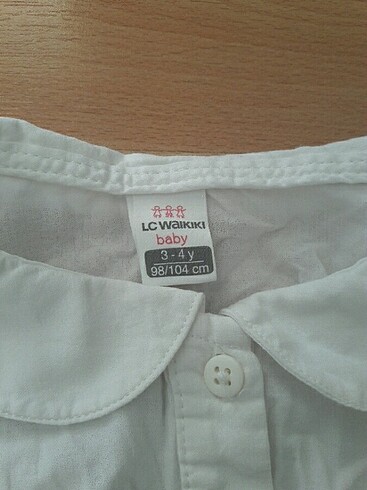 4 Yaş Beden Lcw kiz cocuk gomlek