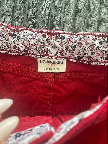 LC Waikiki Çocuk etek kadife