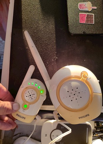 Philips Beyaz Bebek Monitörü ve Kamera - Görsel 4