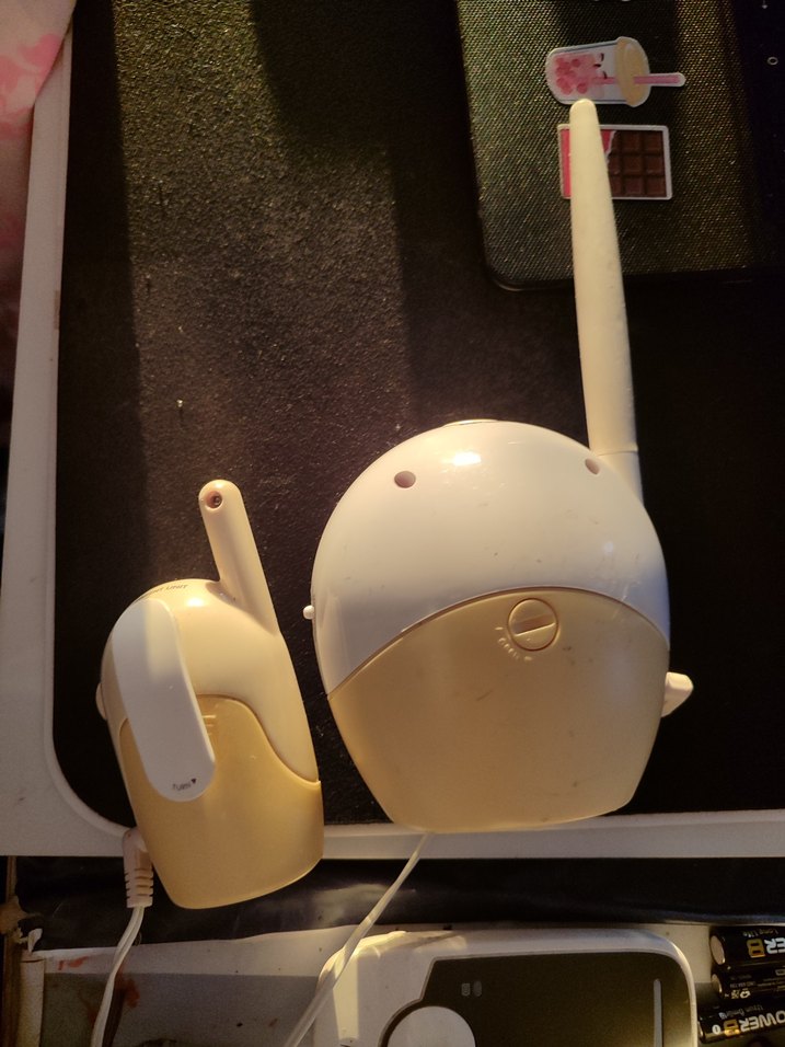 Philips Beyaz Bebek Monitörü ve Kamera - Görsel 3