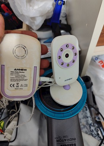 Annew Beyaz Bebek Kamerası ve Monitörü - Görsel 3