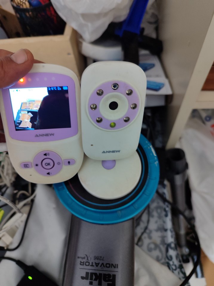 Annew Beyaz Bebek Kamerası ve Monitörü - Görsel 2