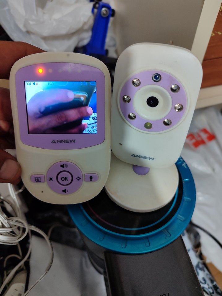 Annew Beyaz Bebek Kamerası ve Monitörü - Görsel 4
