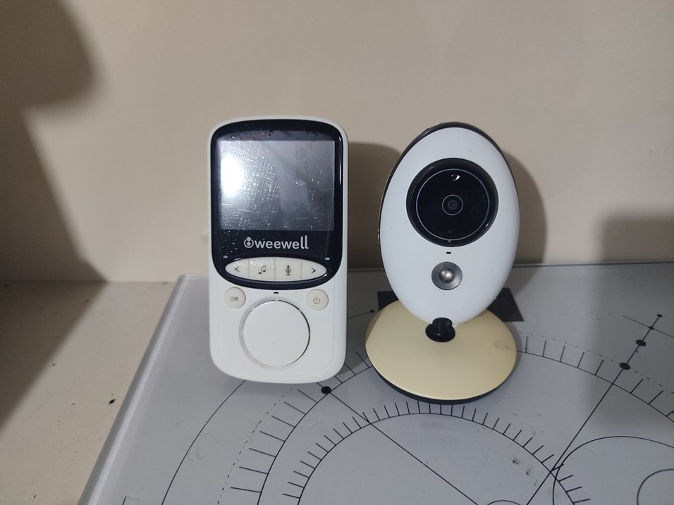 weewell Beyaz Bebek Monitörü ve Kamerası - Görsel 4