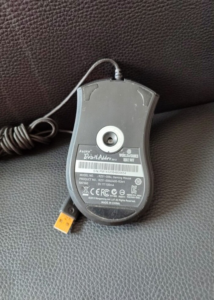 Razer deathadder gaming mouse - Görsel 3