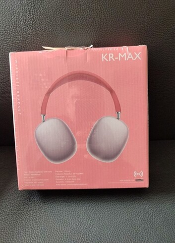 KR MAX KABLOSUZ KULAKLIK/BLUETOOTH/ - Görsel 3