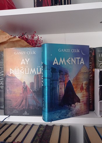 Gamze Çelik'ten Ay Düğümü ve Amenta Romanları