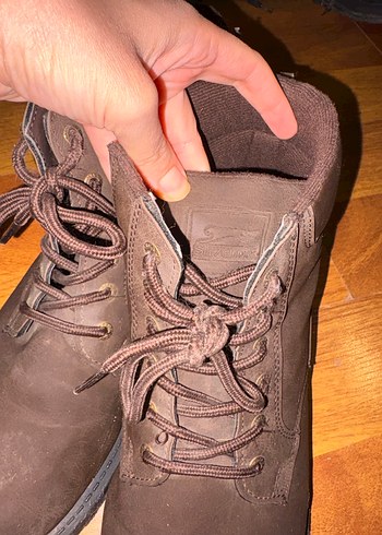 Slazenger Kahverengi Deri Bağcıklı Erkek Bot - Görsel 4