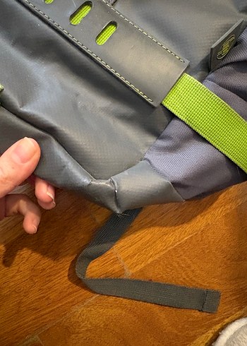 HP Yeşil Detaylı Gri Kadın Laptop Çantası - Görsel 4