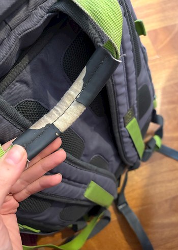 HP Yeşil Detaylı Gri Kadın Laptop Çantası - Görsel 7