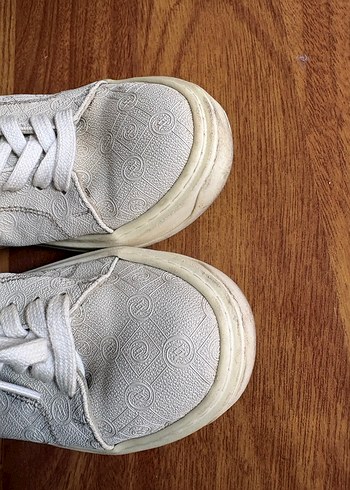 Bej Minimalist Kadın Platform Spor Ayakkabı - Görsel 3