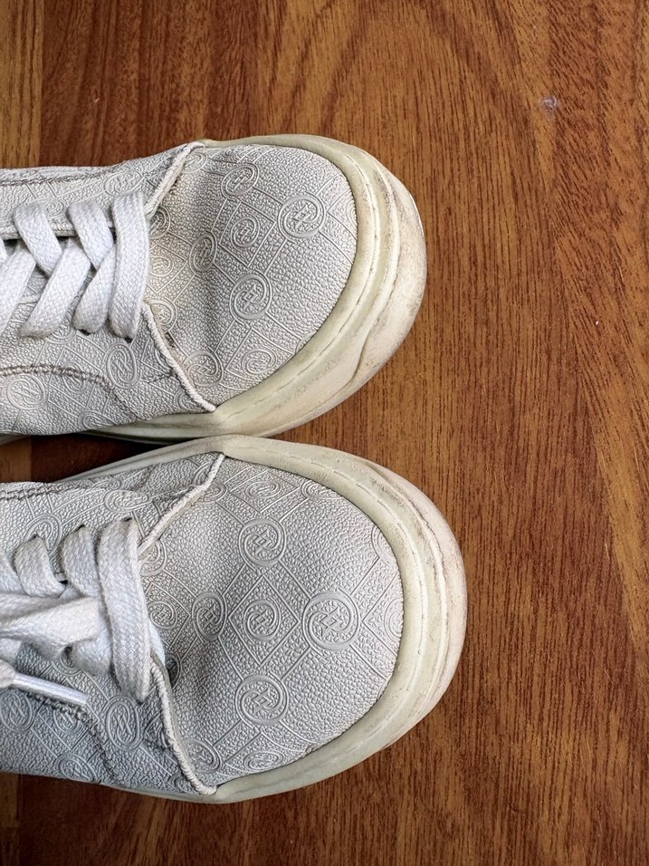 Bej Minimalist Kadın Platform Spor Ayakkabı - Görsel 3